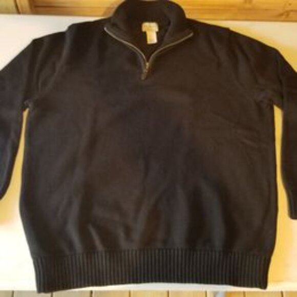 L.L. Bean Men's Sweaters (1x new 100% lamb wool) - sold together - Picture 5 of 10